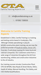 Mobile Screenshot of camillatraining.co.uk